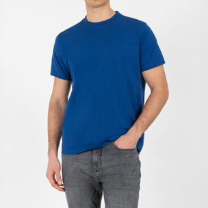 T-shirt jersey di cotone bio washed regular fit