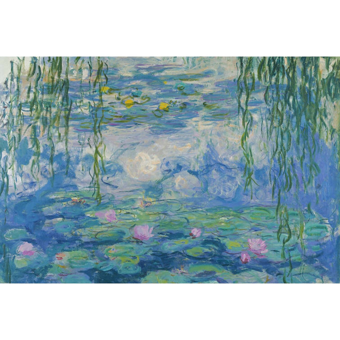Tableau waterlilies de claude monet  Toile imprimée