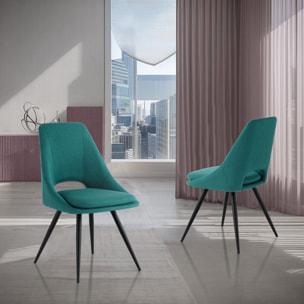 Oresteluchetta Set 2 Sedie ALBA BLUE