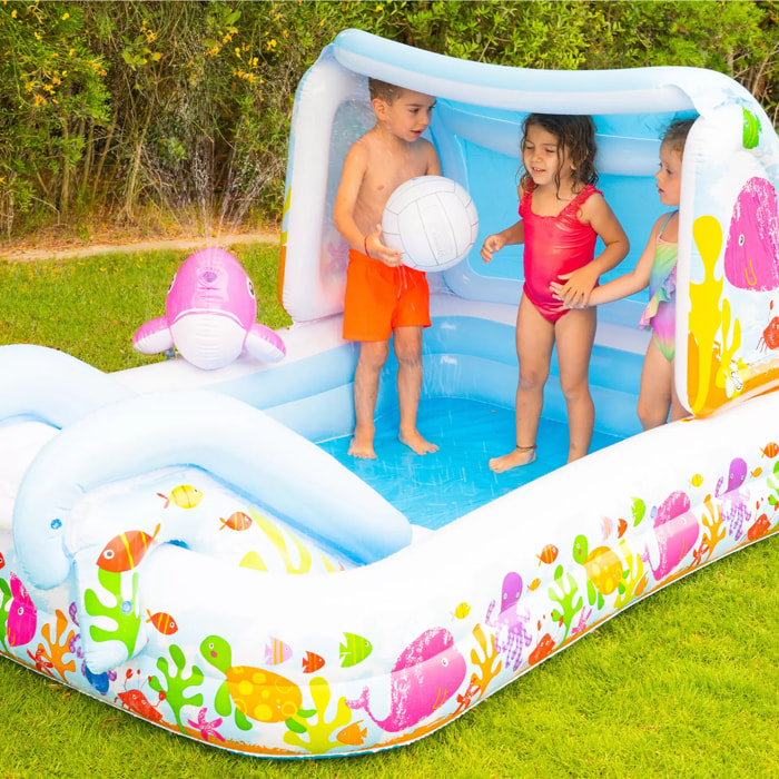Intex Play Center Balena Rosa & Amici, 229x147x107 cm