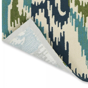 Tapis extérieur tissé kilim rectangle NUITORP