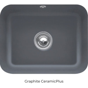 Evier 1 bac Cisterna 60C Graphite CeramicPlus