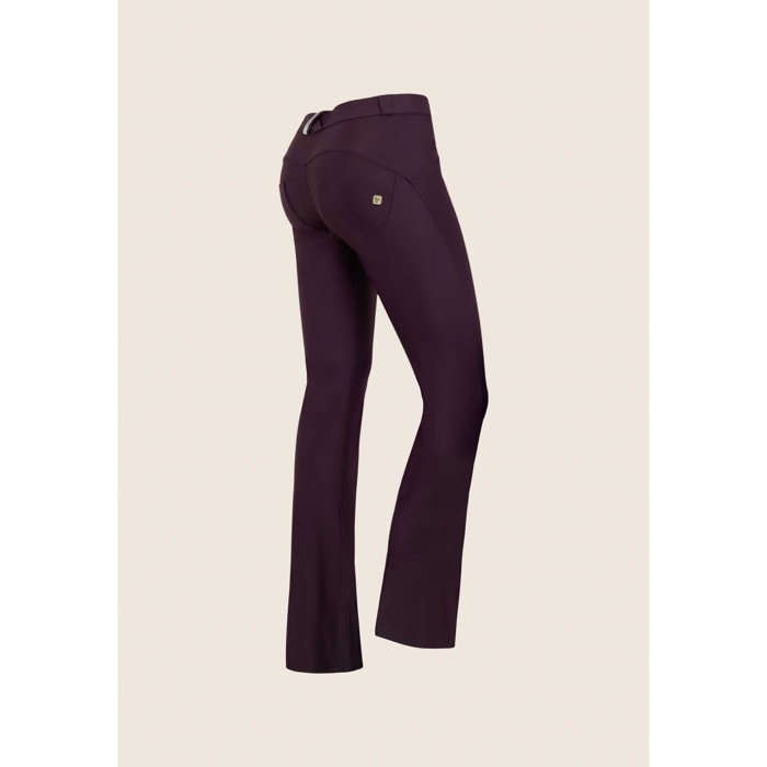Pantaloni push up WR.UP® skinny mini-flare in jersey tecnico