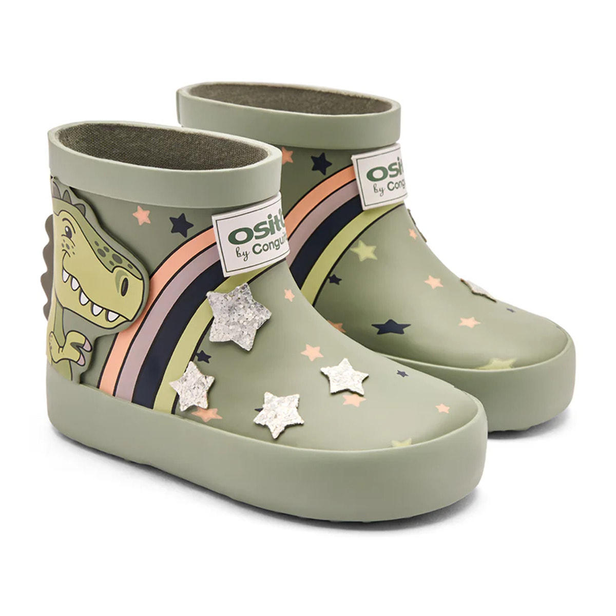 Stivali da pioggia impermeabili per bambini con flessibilità