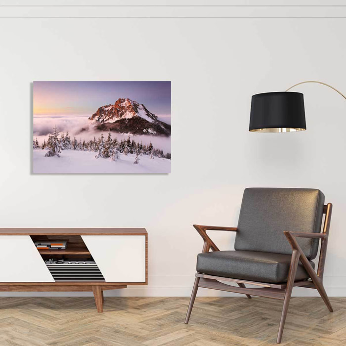 Tableau montagne 2500 mètres  Tableau alu Dibond