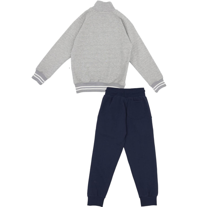 Chándal infantil con cuello y estampado 'Sporting' College