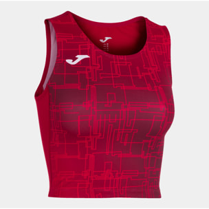 JOMA top donna rosso