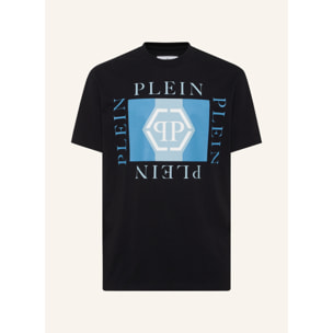 PHILIPP PLEIN T-Shirt Round Neck Ss HEXAGON