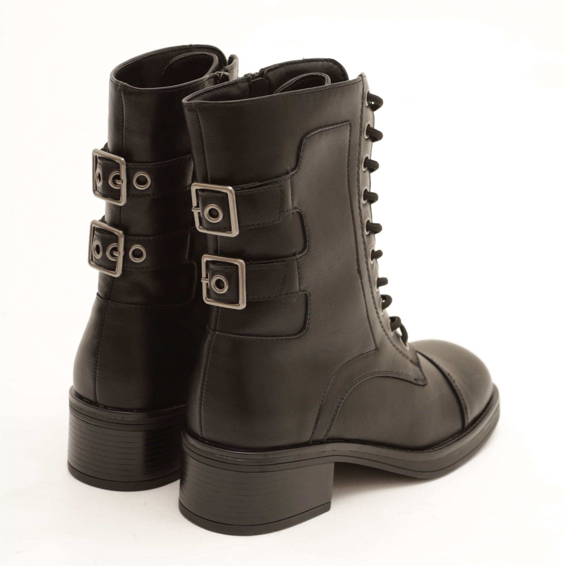 ANFIBIO CON FIBBIE POSTERIORI NERO