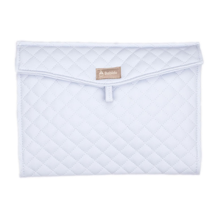 Porta Documentos Acolchado Beige Talla Ninguna