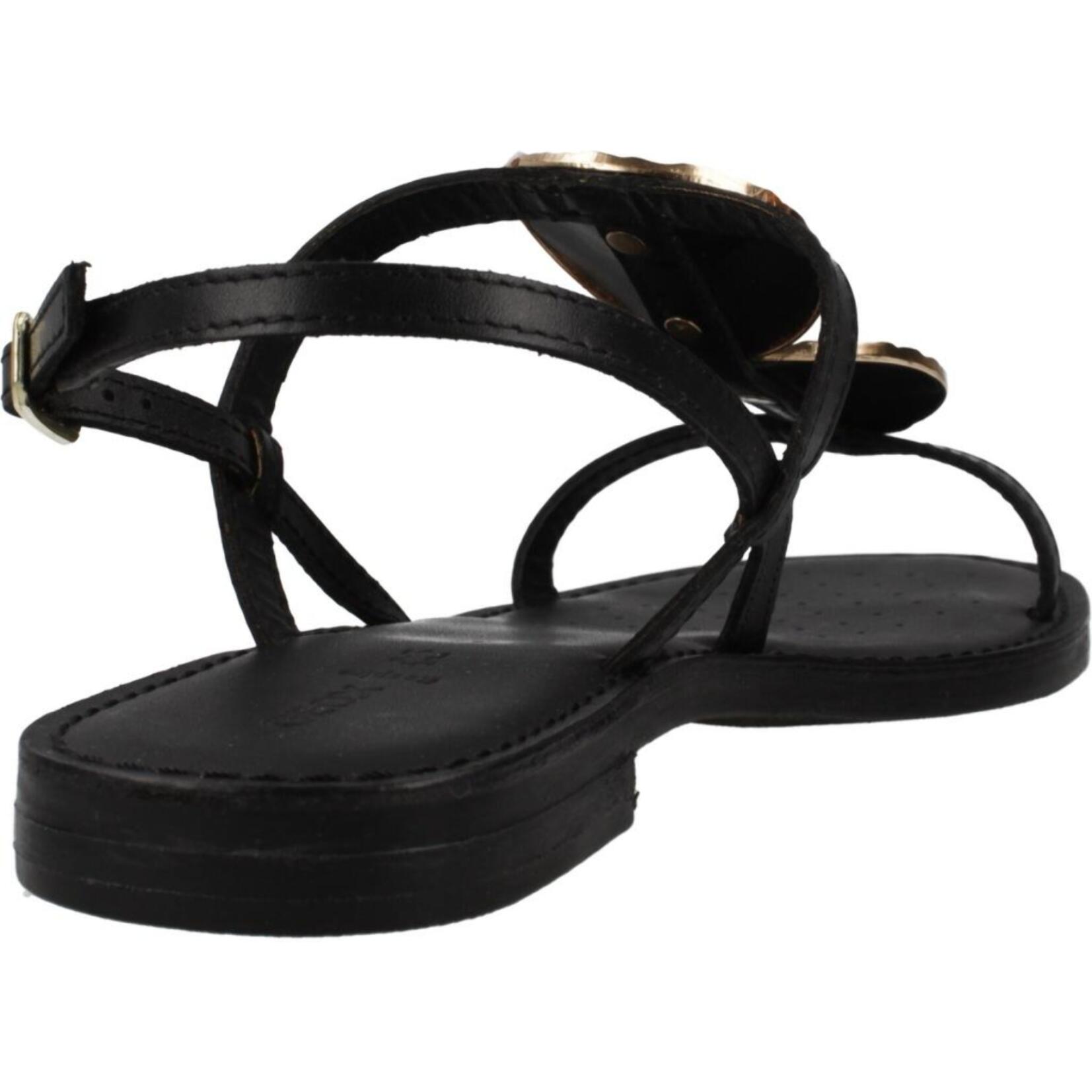 Sandalias Mujer de la marca GEOX  modelo D MADDALUSIAC NEGRO