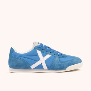 Sneaker Casual Azul Cielo y Blanco | MUNICH STEREO 06