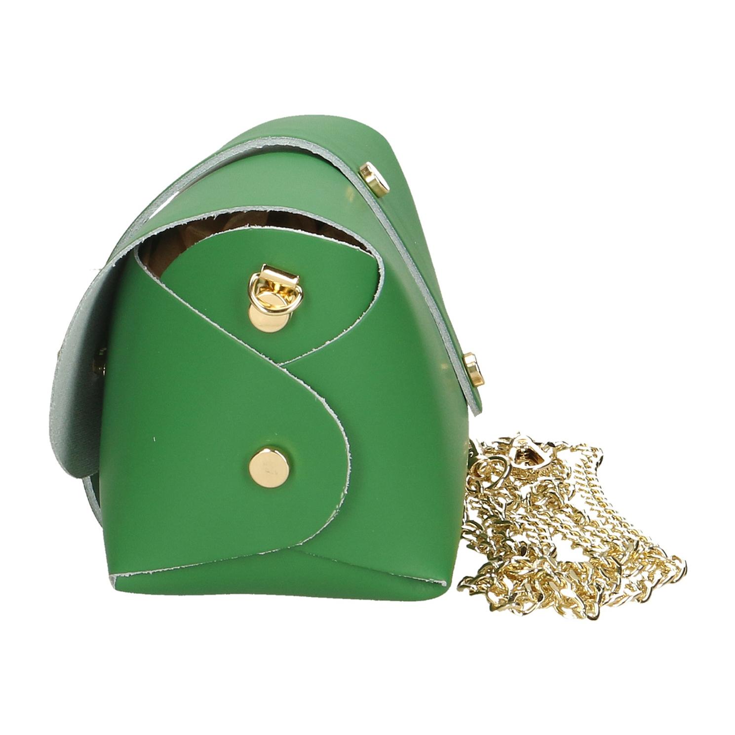 Chicca Borse Borsetta Clutch Verde