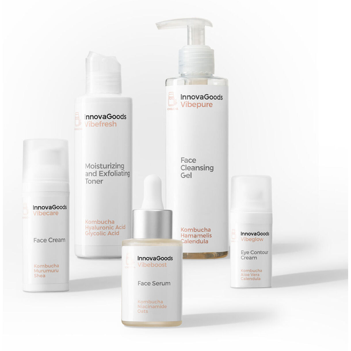 Pack de Rutina Facial Kombucha InnovaGoods