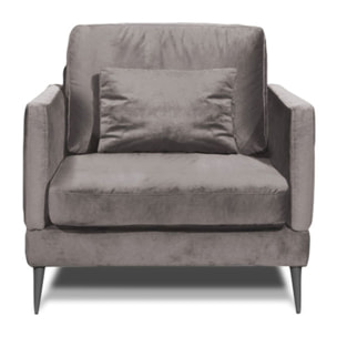 Fauteuil Splendido Velours - 1 Place
