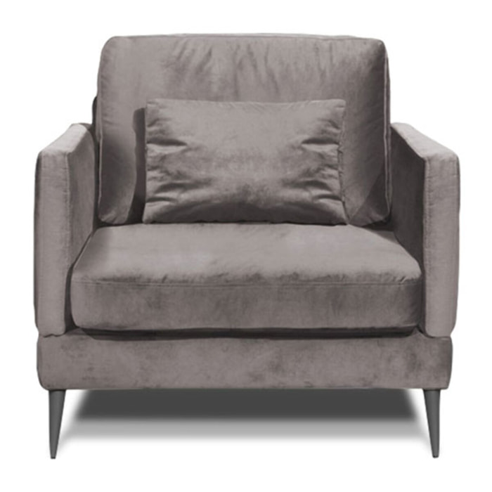 Fauteuil Splendido Velours - 1 Place