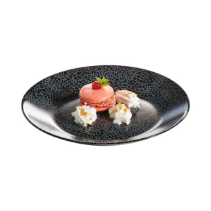Piatto da dessert nero 18 cm Zoe - Luminarc