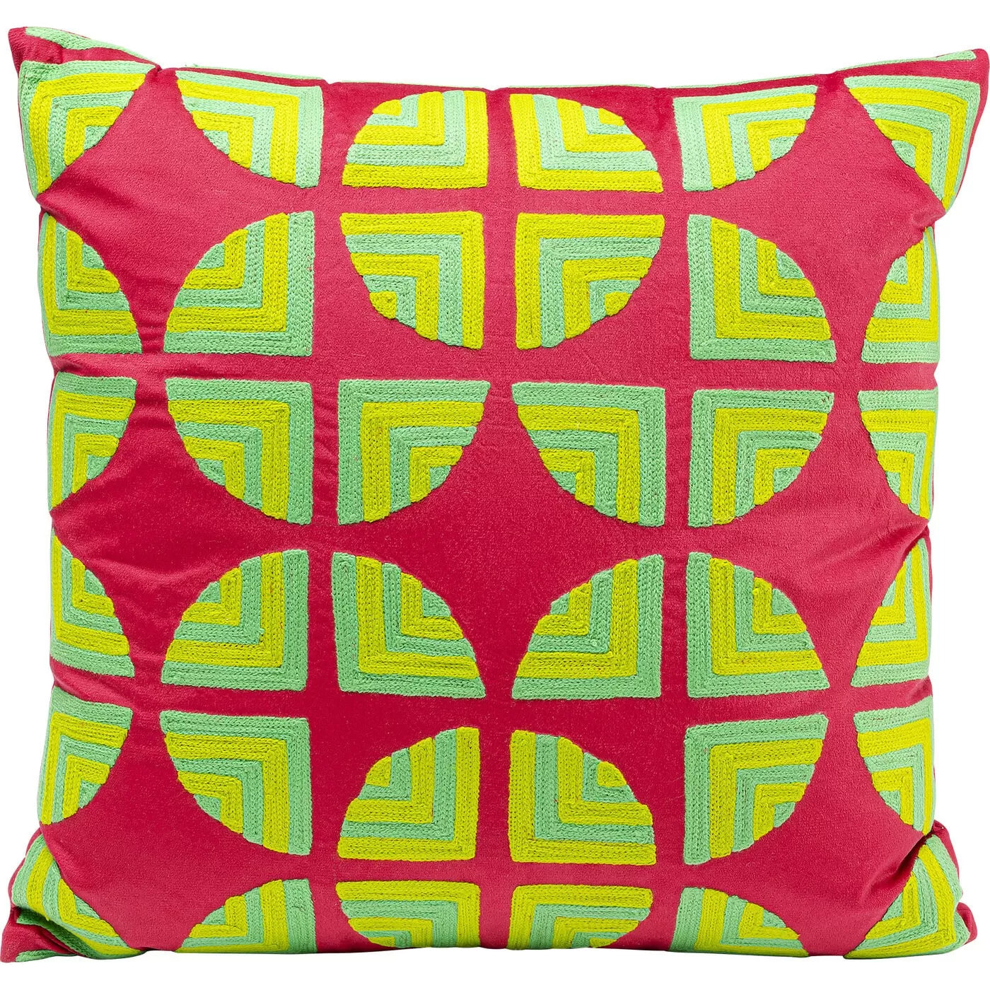 Coussin Pieces rose Kare Design