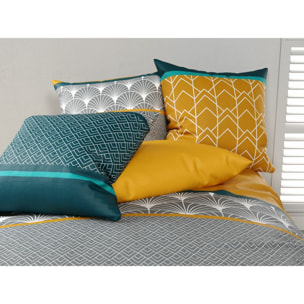 Parure de couette 2pcs Coton 57 lupin