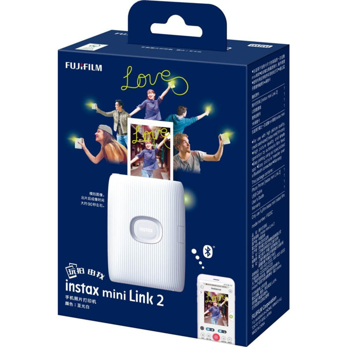 Imprimante photo portable FUJIFILM Instax Mini Link 2 Clay White