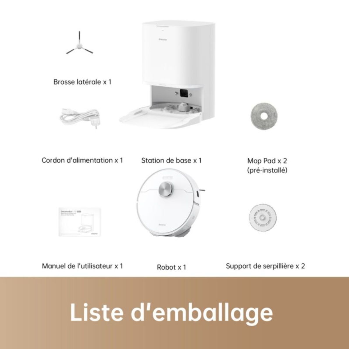 Aspirateur robot DREAME L10 Prime