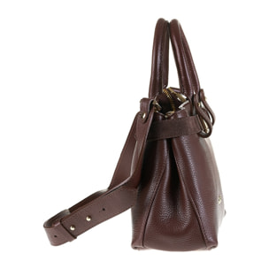 Borsa a mano da donna Made in Italy - Modello Lumina Elite - 100% pelle - 28.5 x 19.0 x 10.0 cm