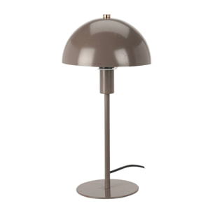 Well Home Lámpara de mesa estilo Seta en color Taupe Ø18x36cm