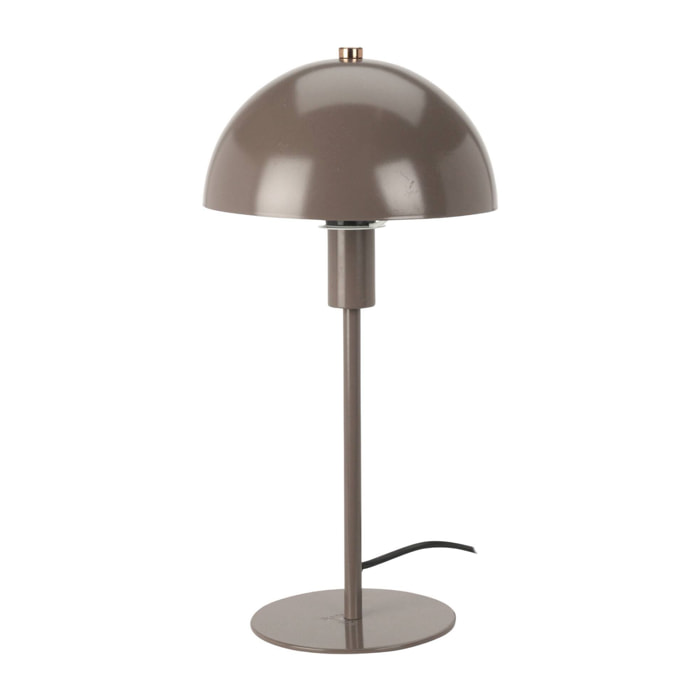 Well Home Lámpara de mesa estilo Seta en color Taupe Ø18x36cm