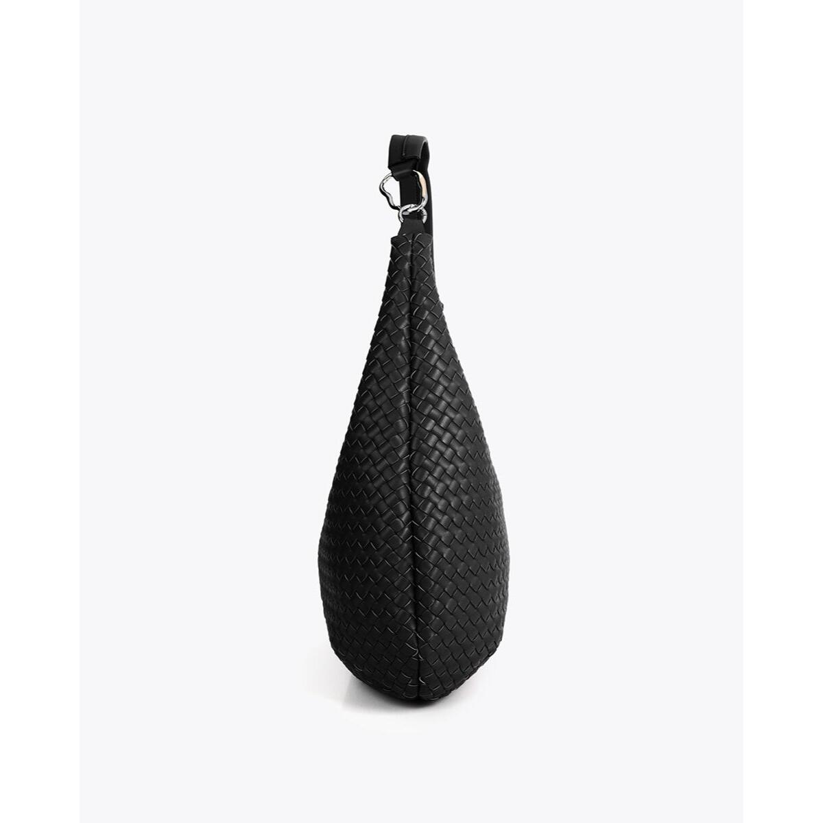 Borsa hobo intrecciata