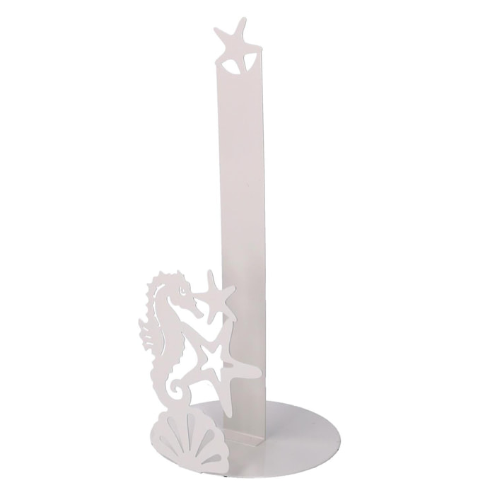 Portascottex in metallo cavalluccio biancotondo cmø15h33