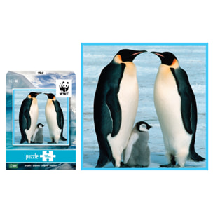 WWF PUZLE - PINGÜINOS 100 PCS