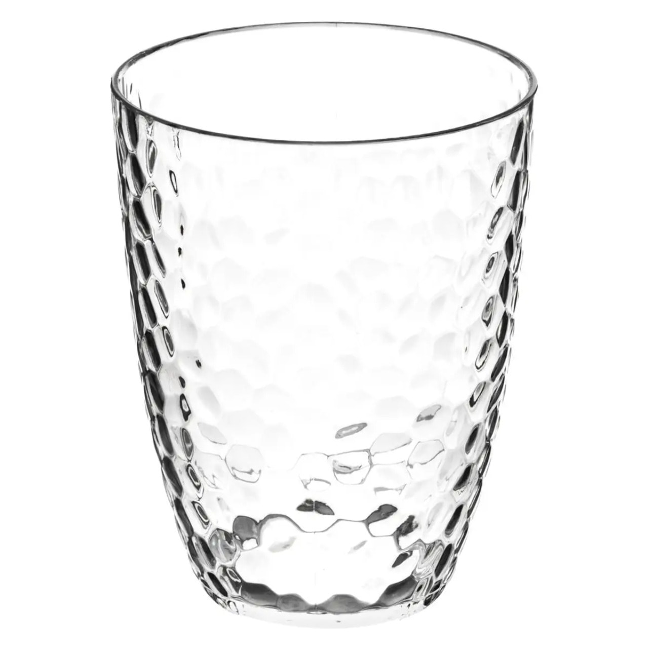 Gobelet martelé "Estiva" transparent
