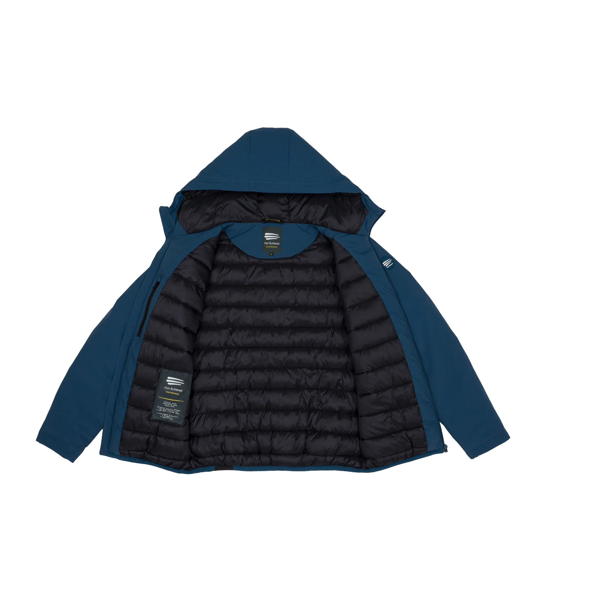 Chaqueta HAVELOK acolchada impermeable azul