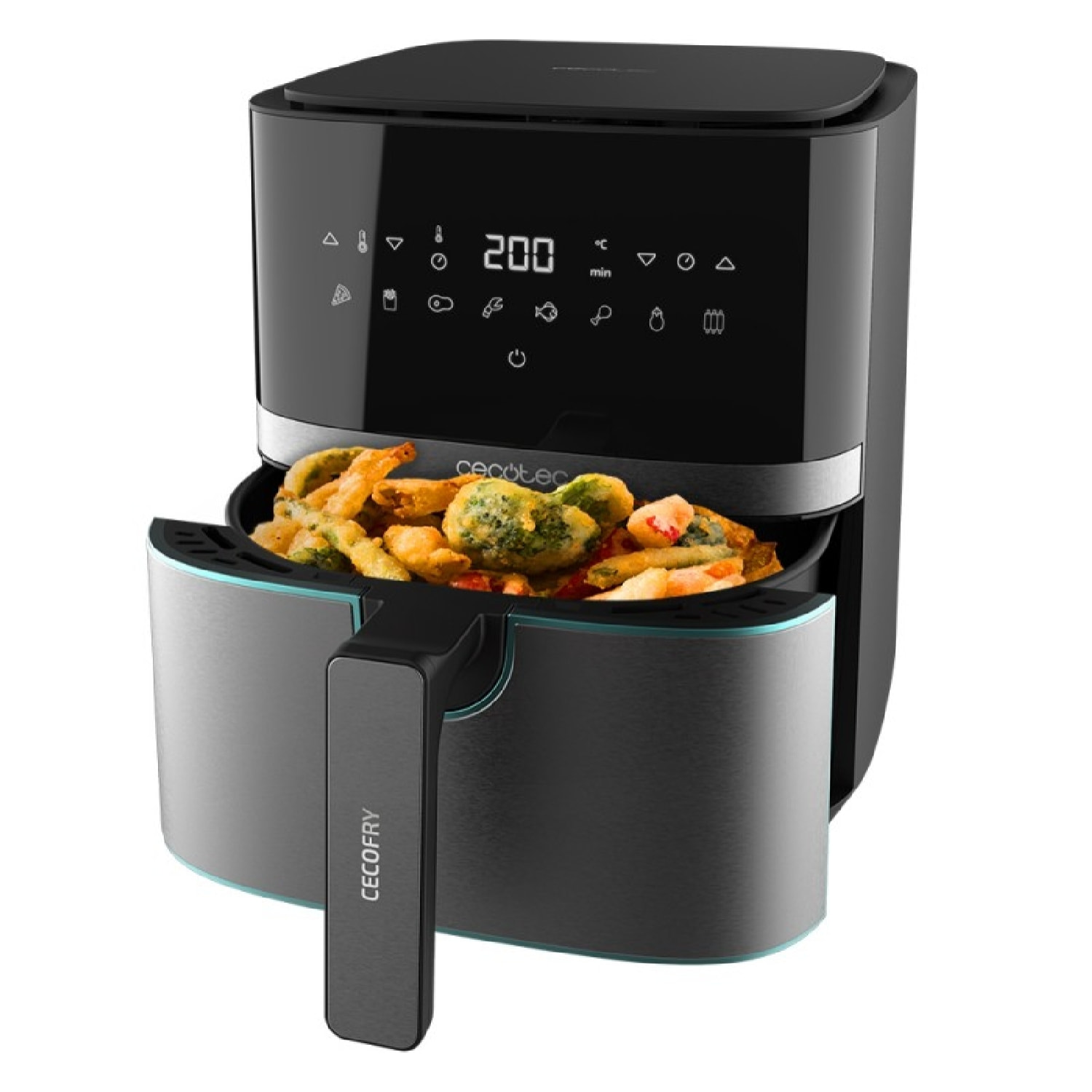 Cecotec Friteuse sans huile Cecofry Full lnoxBlack 5500 Pro