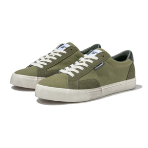 Zapatillas Bajas Hombre Echo Basic Camo en Verde D.Franklin