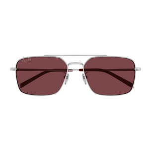 Gafas de Sol Gucci GG1957SA-004 de Metal Hombre 58 mm
