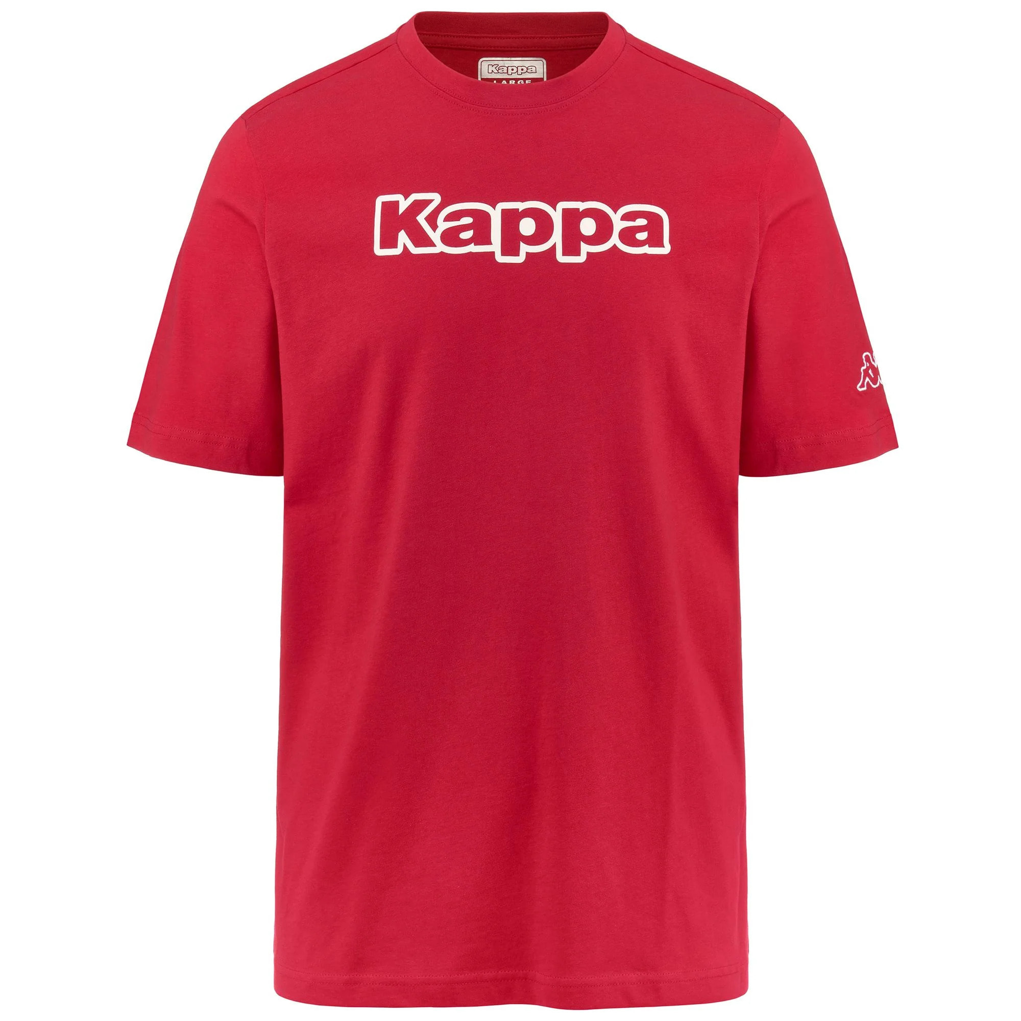 Kappa - T-Shirts & Top Uomo Rosso - Logo Fromen