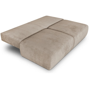 Canapé convertible 3 places en tissu chenille - JASPER
