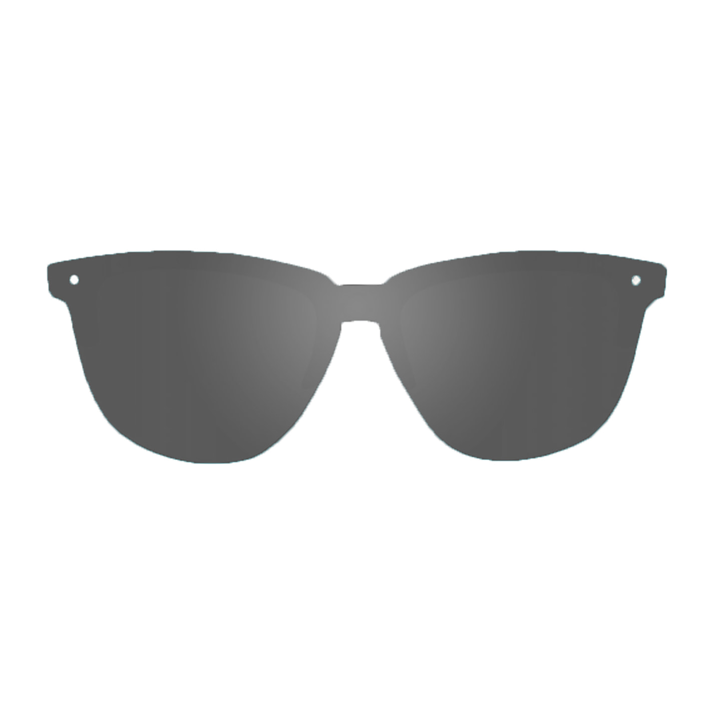 Gafas de sol OCEAN LAFITENIA - Negro mate / Plana ahumada