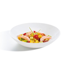 6 platos hondos blancos 20 cm Diwali - Luminarc
