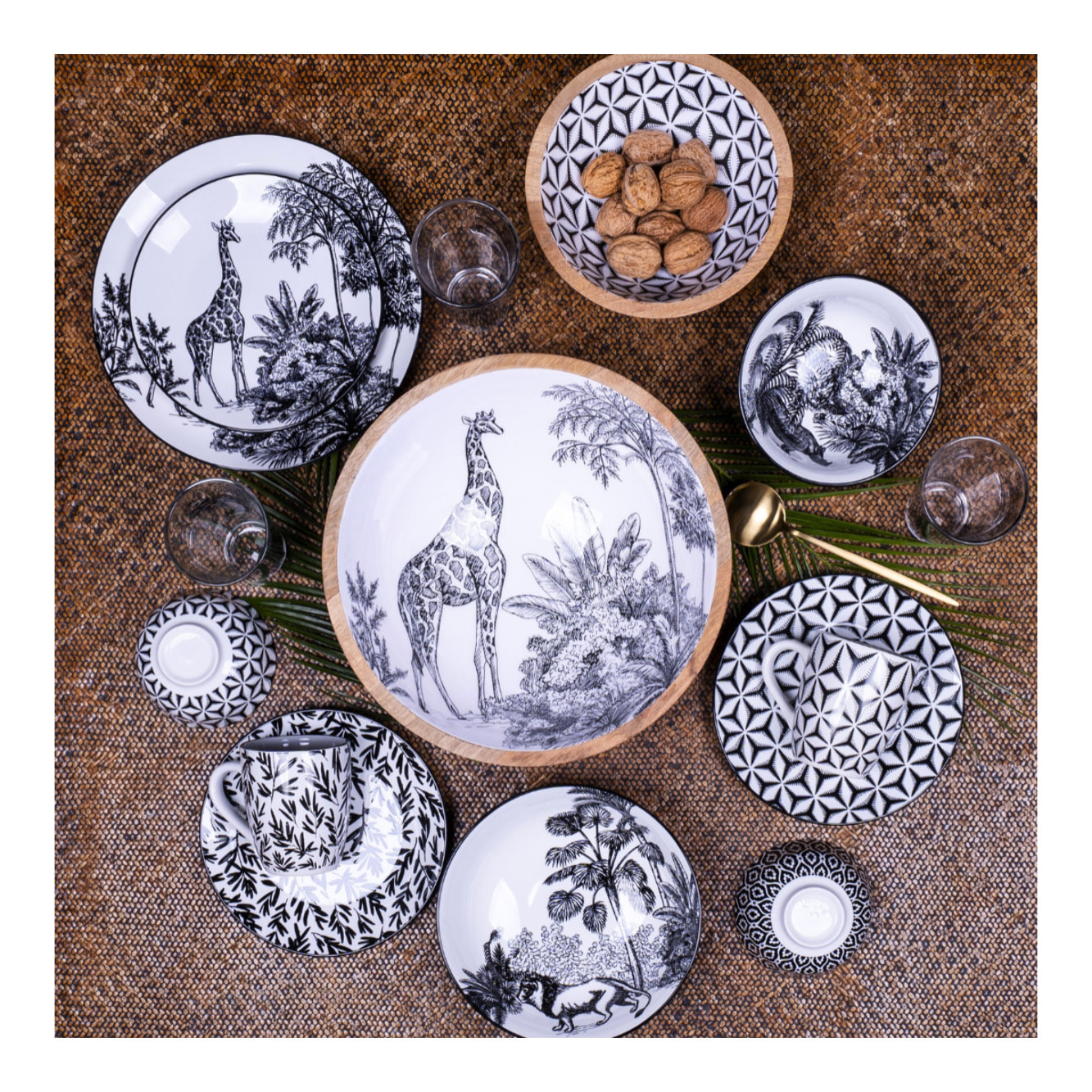 Service 18 pièces, SAVANA