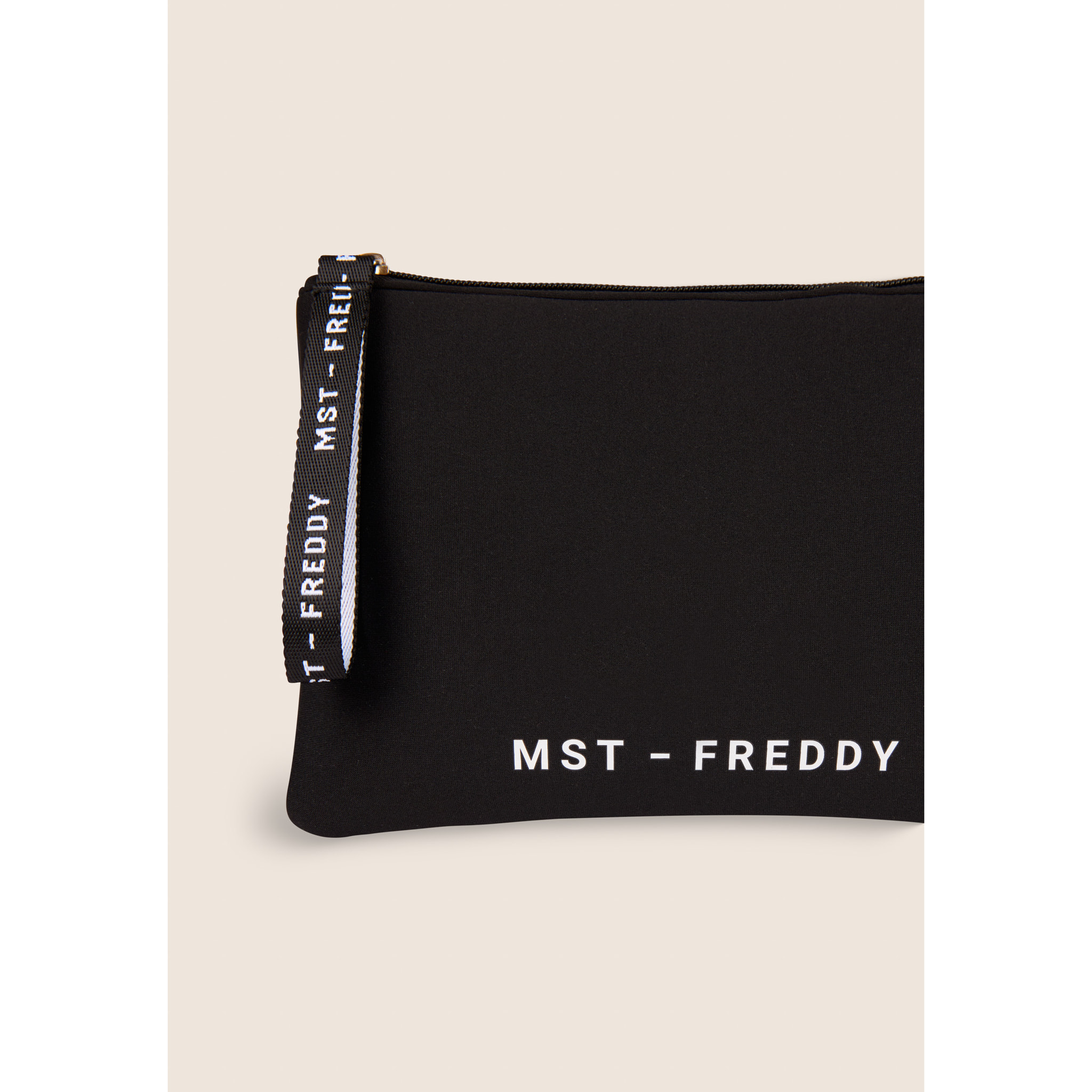 Bustina in neoprene con zip e logo FREDDY MST