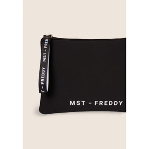 Bustina in neoprene con zip e logo FREDDY MST
