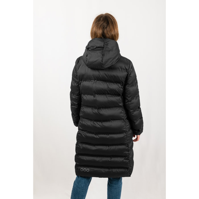 Abrigo para mujer ECOON Berlin Long jacket - Negro