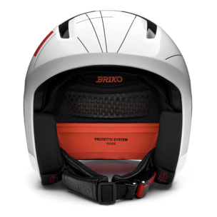 Caschi Briko Uomo Donna Bianco Vulcano 2.0 China Mips