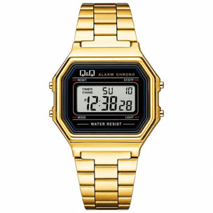 Reloj Q&q M173J003Y Unisex Digital Cuarzo con Correa de Acero inoxidable