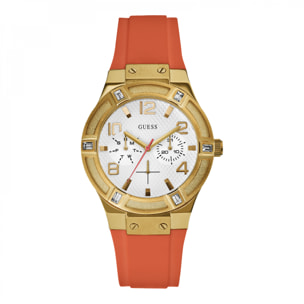 Reloj Guess W0564L2 Mujer Analogico Cuarzo con Correa de Silicona