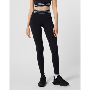 PLEIN SPORT Fleece Jogging Leggings