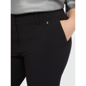 Fiorella Rubino - Pantaloni flare con punti luce - Nero