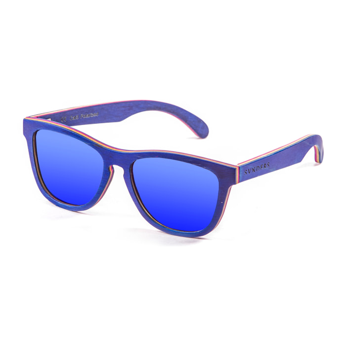 GAFAS DE SOL SUNPERS SAN FRANCISCO SKATEWOOD de color Azul